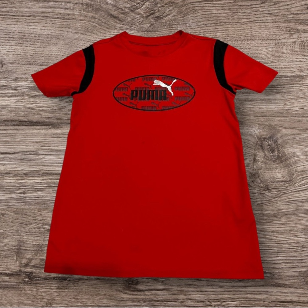 (6) Puma red t-shirt for boys